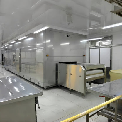 ZSTR Premium Industrial Rapid Freezing Equipment/IQF Quick Freezer/Tunnel-style Cryogenic Blast Freezer for Food