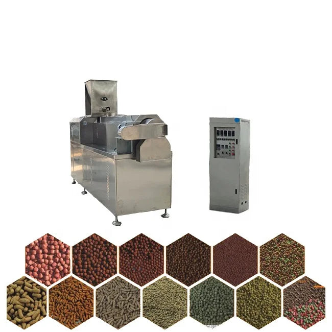 2000kg -3000kg/h Floating Fish Feed mill extruder machine special for dog food cat food fish food making with good service
