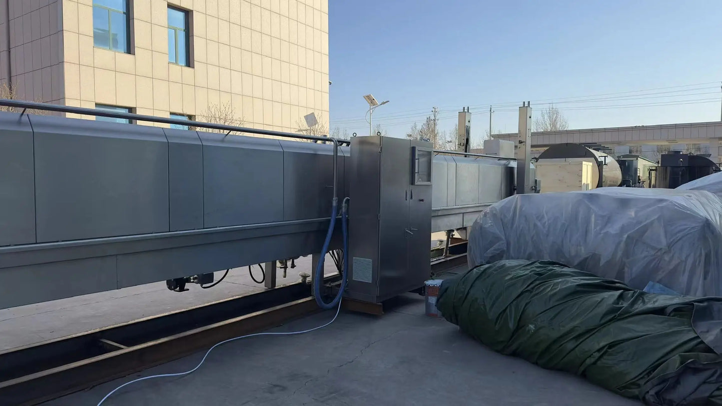 TCA Industrial baking oven tunnel type automatic tunnel type barbecue/chicken production line baking machine