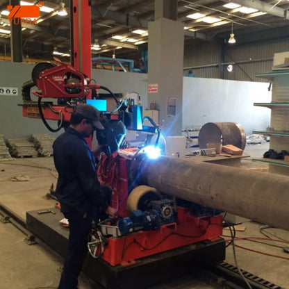 CNC Pipe Welding Manipulator Pipe Flange Circular Seam Welding Machine Column And Boom Welding