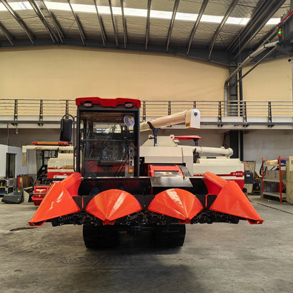 3 Rows Harvester 4LZ-6.0CS 75kW Full Feed Corn Combine Harvester with Luxury CAB