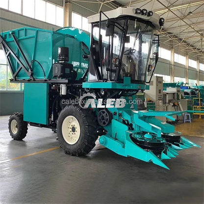 single row tractor drive pto corn silage chopper harvester combine maize harvester