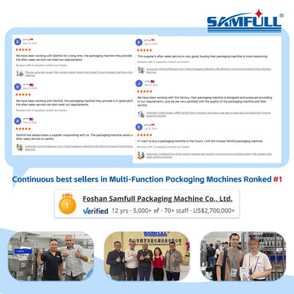 Automatic multi lanes liquid sachet fill machine small bag honey sauce peanut butter paste liquid package ketchup pack machine
