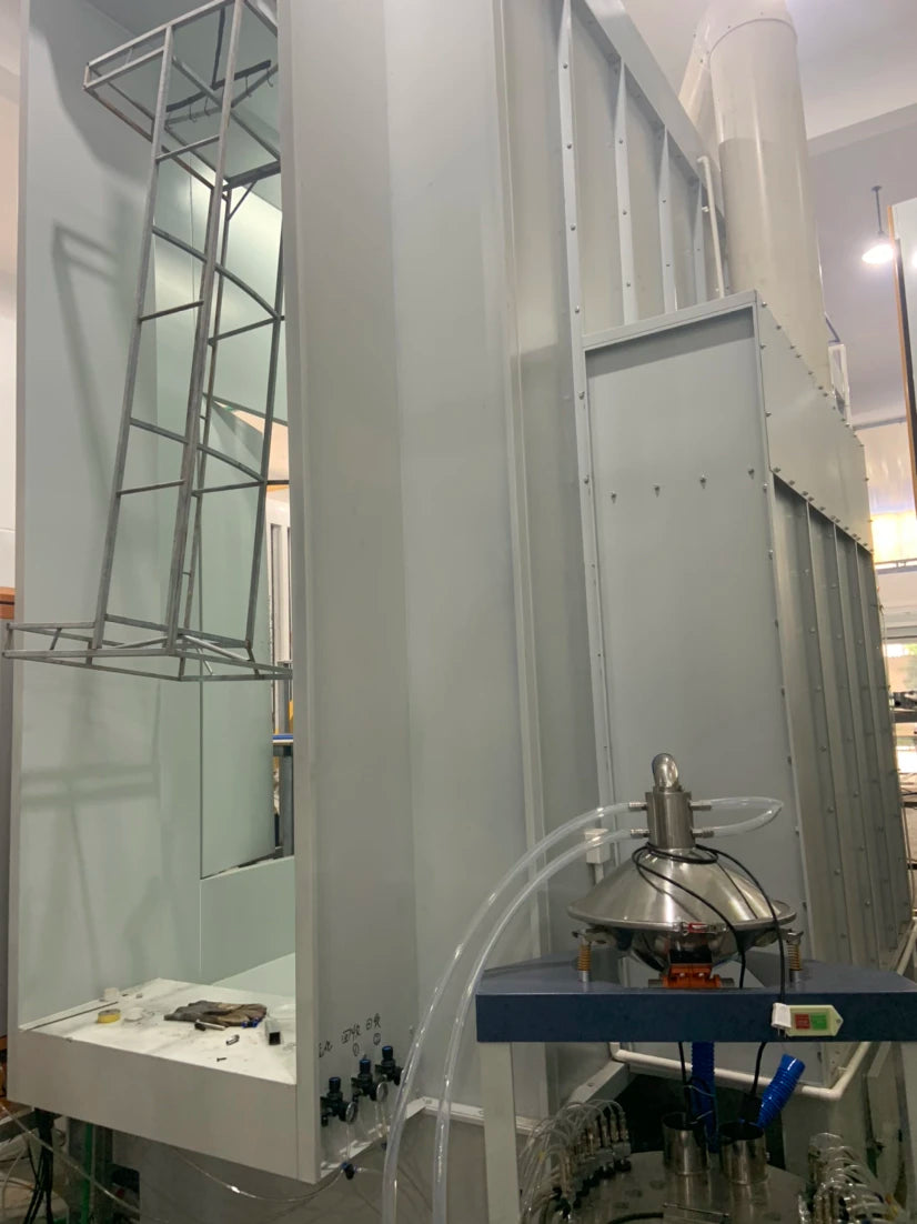 Electrostatic Automatic Powder Coating Line Complete Powder Coating System with Multi-cyclone