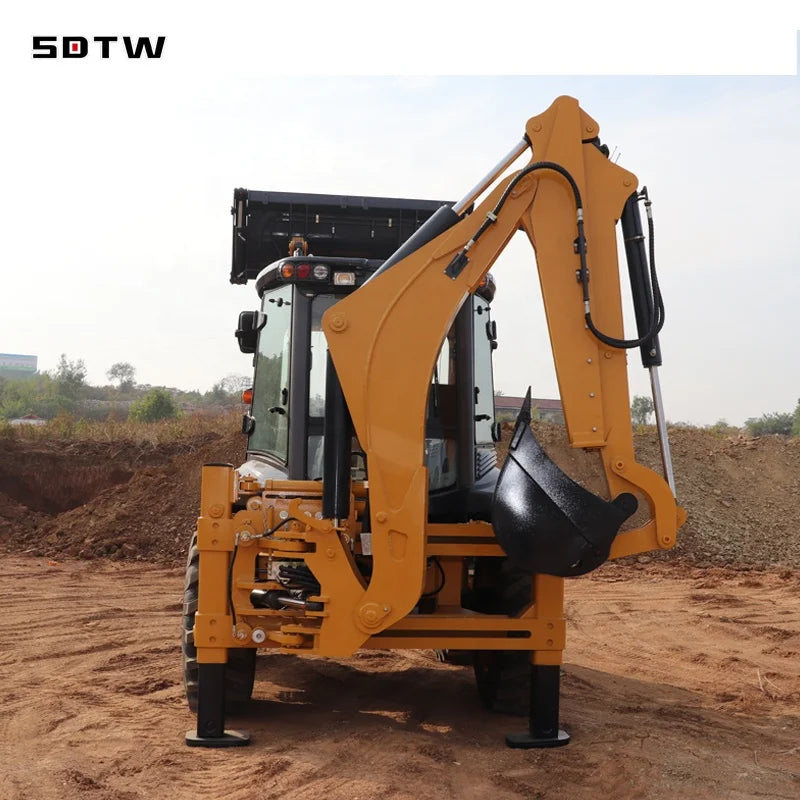 Hot Cheap Excavator Telescopic Floating Small mini Backhoe Loader with China Chinese 3cx 4CX 2.5ton 388H 4x4 with Price for Sale