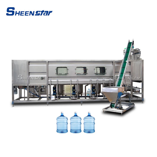450 bph automatic 5 gallon 20 liter bottled water filling machine