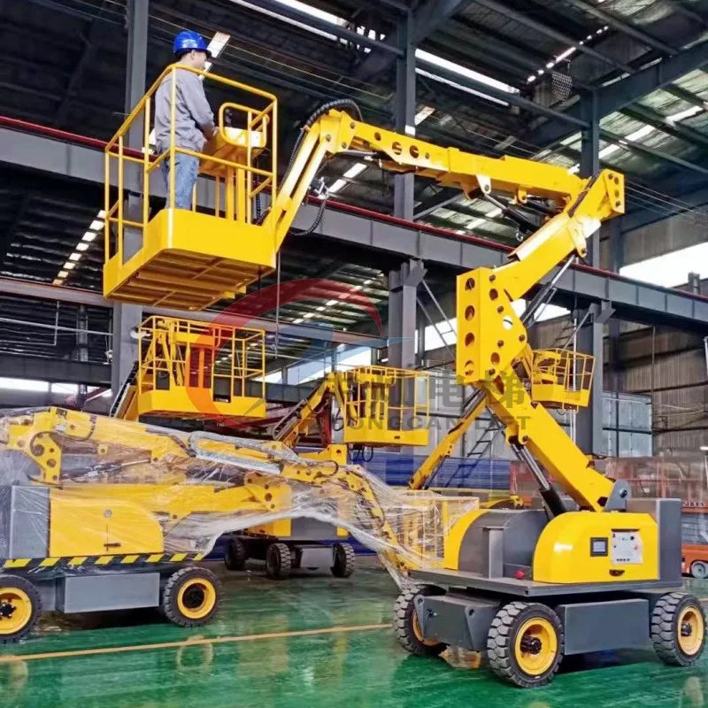10-20M hydraulic diesel/electric boom lift mobile arm articulated man work platform
