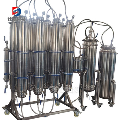 Output large plant closed loop extractor butane extractors close loop extraction system 80lb