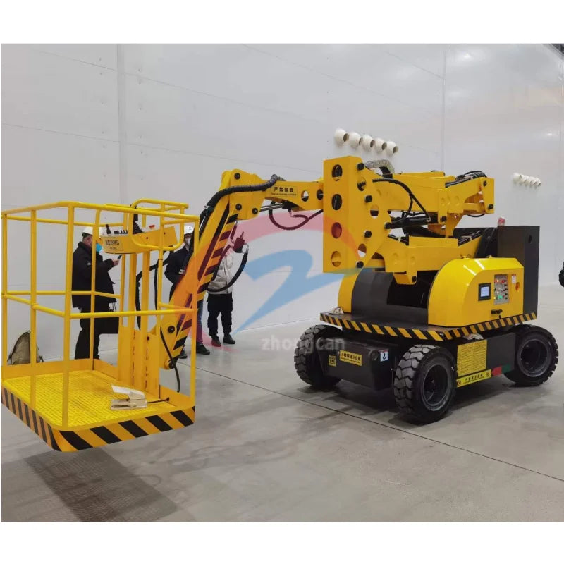 10-20M hydraulic diesel/electric boom lift mobile arm articulated man work platform