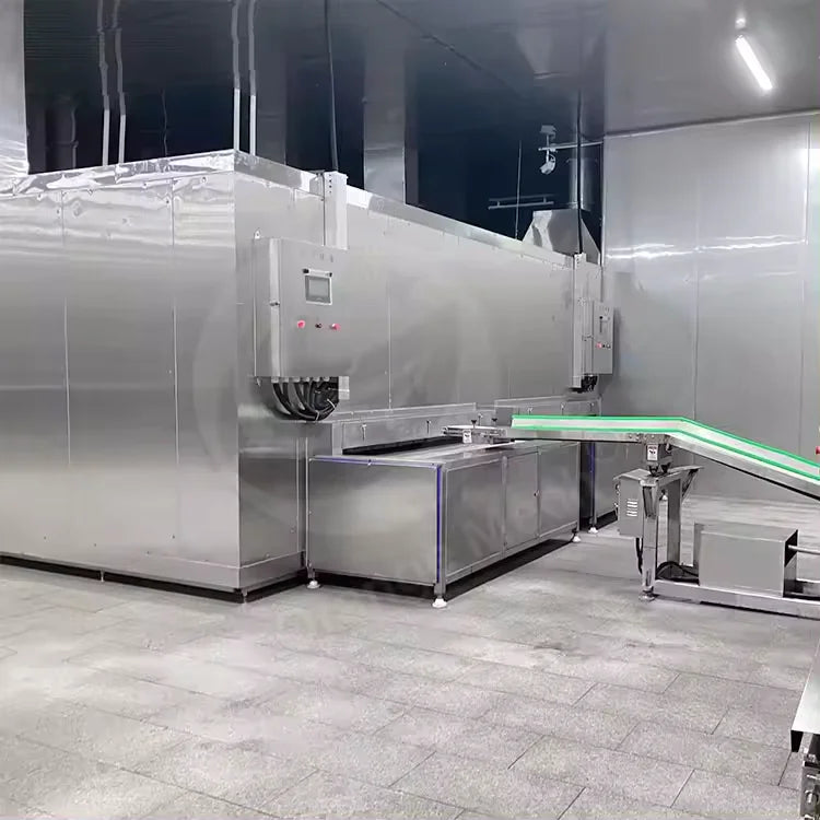 ZSTR Premium Industrial Rapid Freezing Equipment/IQF Quick Freezer/Tunnel-style Cryogenic Blast Freezer for Food