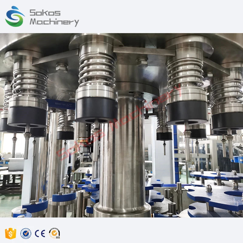 Automatic Pet Bottle Cooking Oil Bottle Filling Machine For 1L 2.5L 5L Oil Filling Line