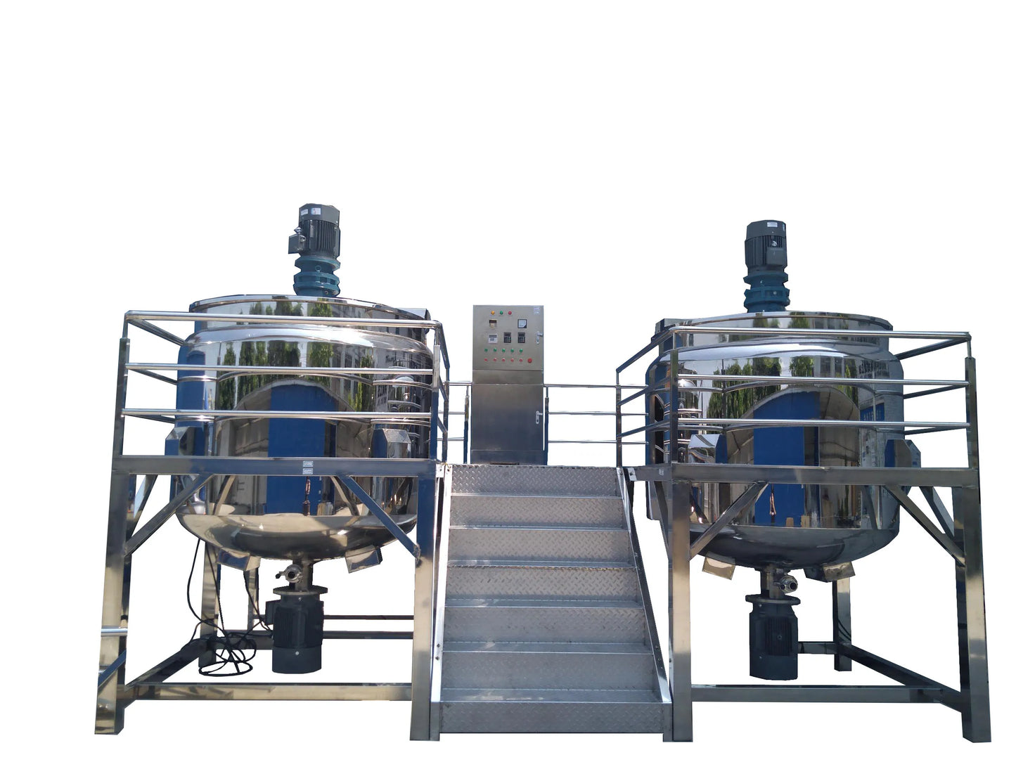 Car chemical accessories making machine lubricant oil stirring vessel with agitator car paint car wax mixer tank with blender