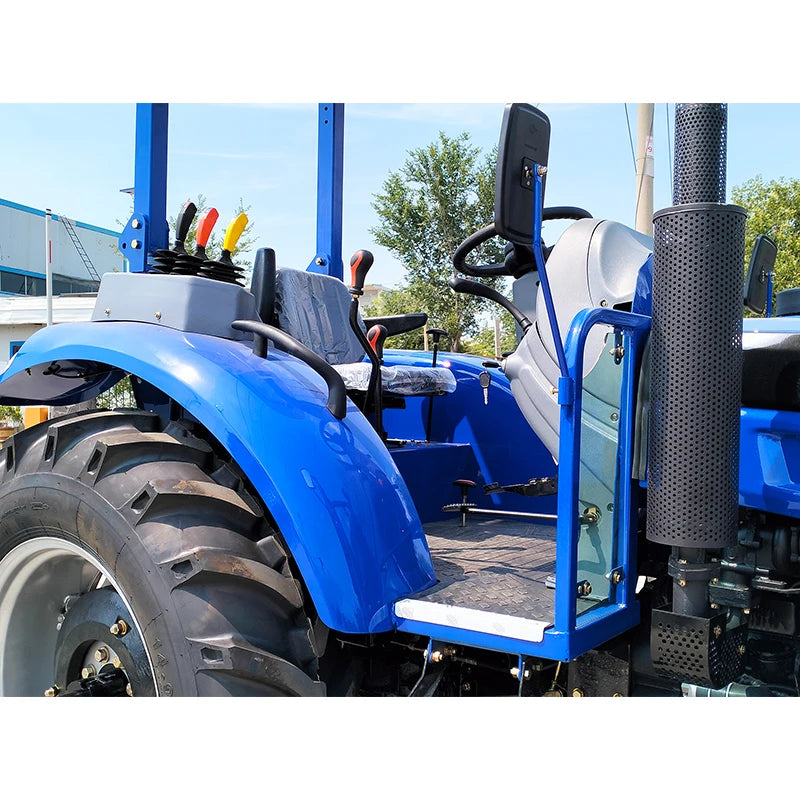 90HP multifunction agricolas 4wd farmer tractores compact agriculture small farm tractor