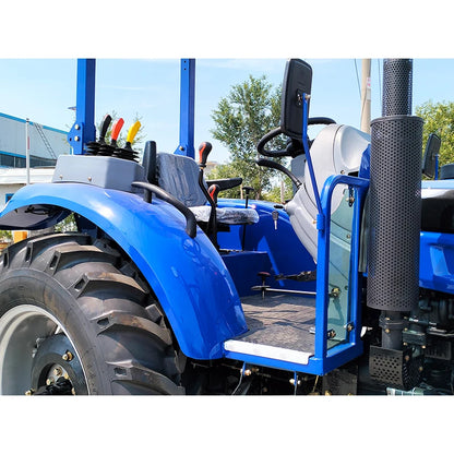 90HP multifunction agricolas 4wd farmer tractores compact agriculture small farm tractor