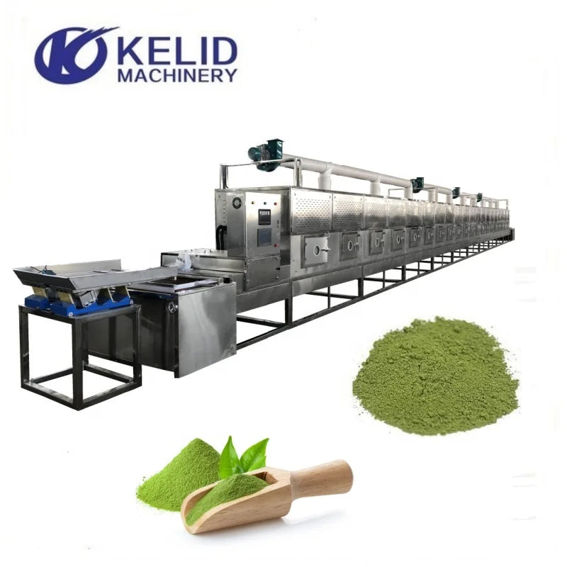 Microwave Silkworm Cocoon Dryer Machinery Tunnel Microwave Oven