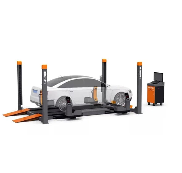 LAUNCH Touchless X-931Four wheel Wheel alignent & TLT455W Four post car lift