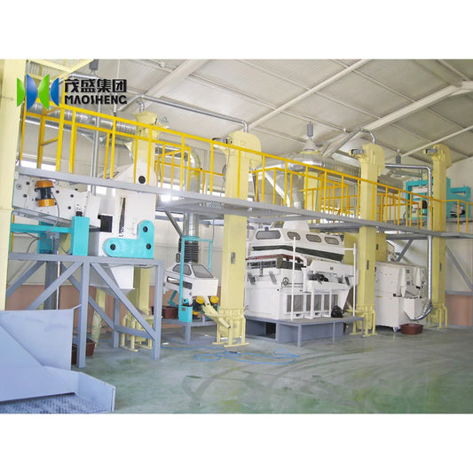 5ZT Hungry rice Chickpea Corn Millet Sorghum seed Fonio cleaning milling machines lines for sale