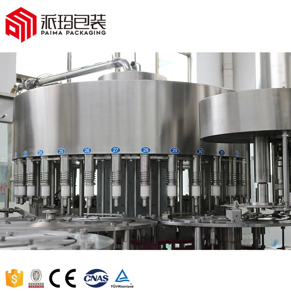 Fully automatic small scale water bottling drinking packing liquid water bottle filling machine line for plant