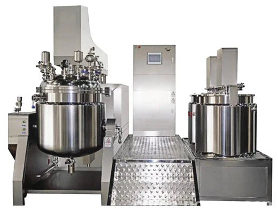 Small Mayonnaise Making Machine Chemical Products Blenders Mixers Food Processors Vacuum Emulsifying Mixer