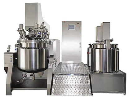Small Mayonnaise Making Machine Chemical Products Blenders Mixers Food Processors Vacuum Emulsifying Mixer