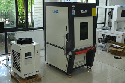 DMK factory supply Lithium battery welding machine fully enclosed automatic platform  1500w 2000w 3000w
