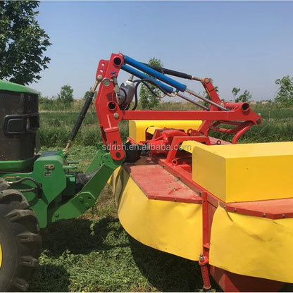 China factory supply big power 150/180/200hp RH1204 tractor with front PTO and grass mower