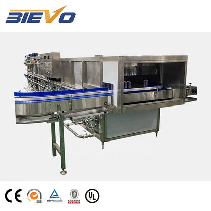Automatic Energy Drinks Fruit Juice Carbonated Beverage Filling Line Aluminum Can Filling Machine