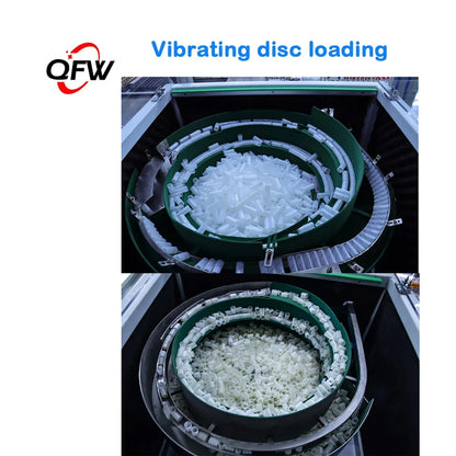 QFW Factory Price Automatic Tube Lid Assembly Machine For Cosmetic Assembly Production Lines