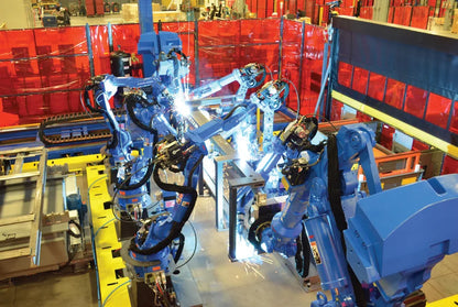 6 Axis Yaskawa Welding Robot Machine MA2010 With Robot Positioner And YD-500KR Welder CO2/MAG/MIG For Spot Welding Laser Welding