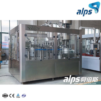 Turnkey Full Automatic Small Scale Orange Grape Juice Bottling Machine Production Line