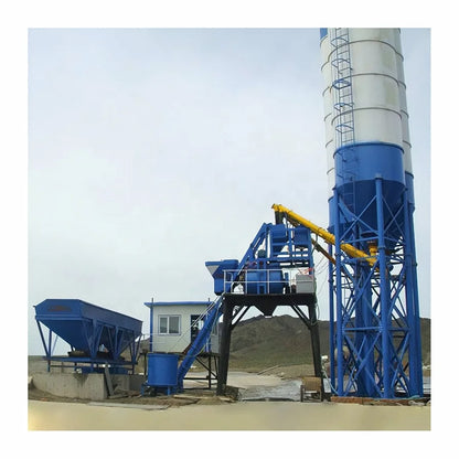 Fully automatic Capacity 25 30 50 60 100 120 180 cbm hr complete Ready mix Concrete Batching Mixing Plant system