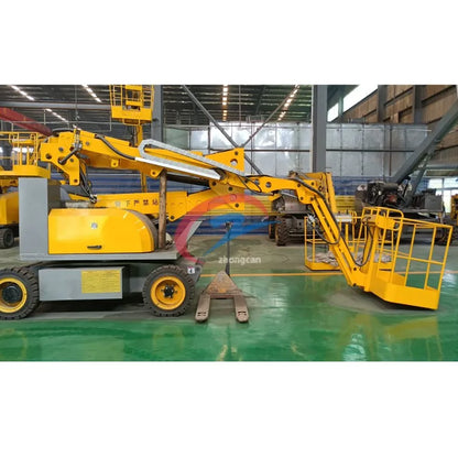 10-20M hydraulic diesel/electric boom lift mobile arm articulated man work platform