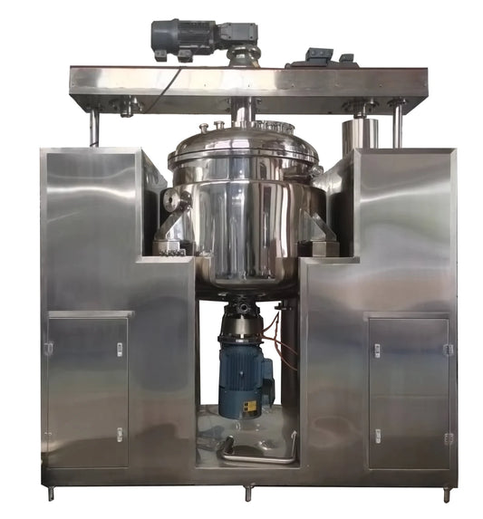 500L Stainless steel emulsifying machine vacuum emulsifier mixing tank system