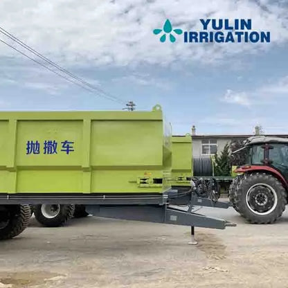 Livestock manure organic fertilizer treatment equipment Dry manure spreader