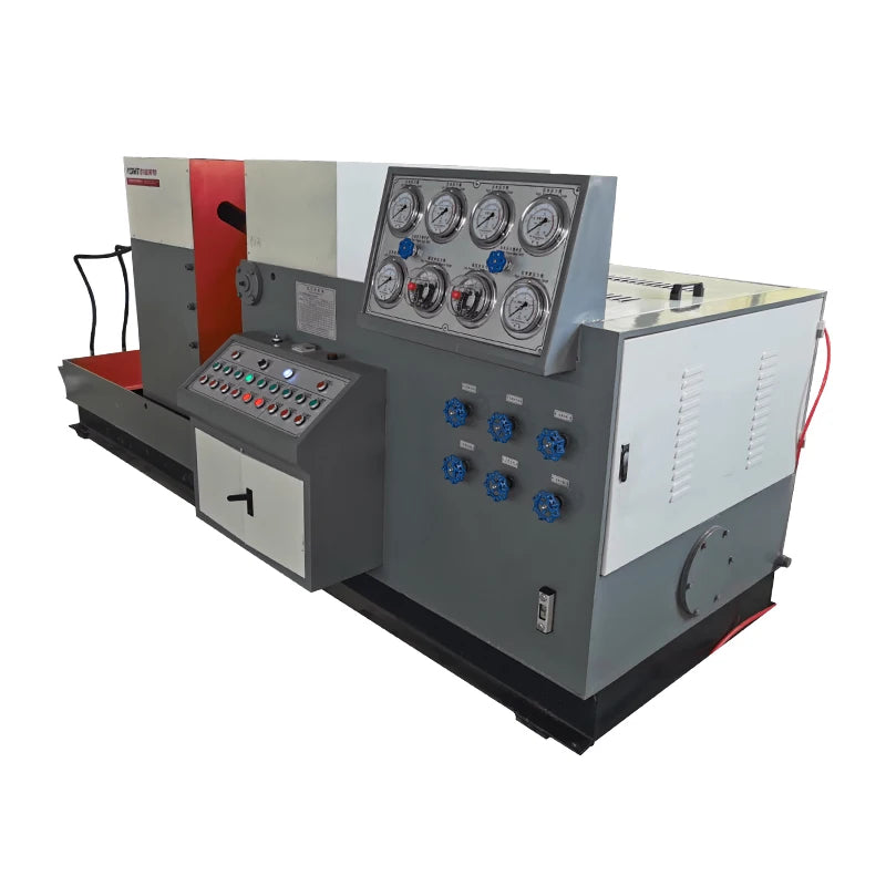 With acquisition system Flanged Valve Pressure Test Bench  Repair Workshop Industrial Valve Testing Equipments