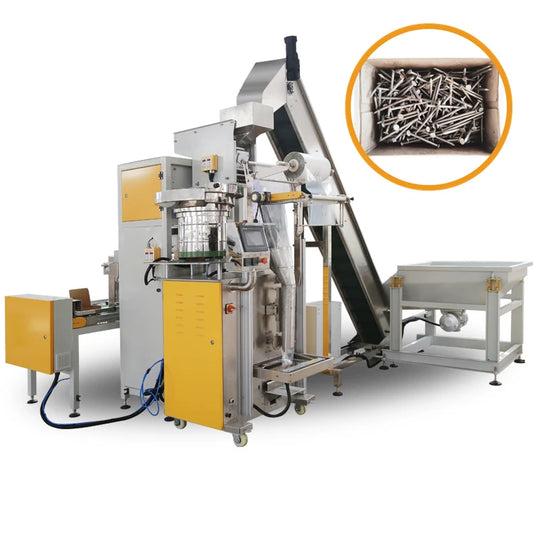 Feiyu Automatic Vertical Hardware Metal Screw Weighing Pouch Bagging Packaging Machine for Fastener and Nails