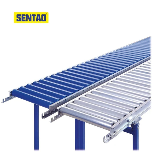 SENTAO Flexible Carbon Steel Motorized Roller Logistics Conveyor Line