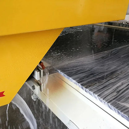 Hualong stone machinery Band Wire Saw Cutting Composited Split Face Horizontal Splitting Machine for marble granite slab