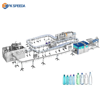 Hot Sale Full Complete Mini Mineral Water Bottling Plant Water Filling Machine For Water Production Line