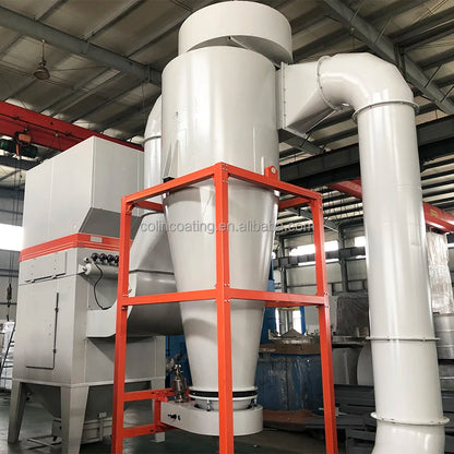 Powder Coating Equipment Spray Paint Booth Cabin system for powder recovery