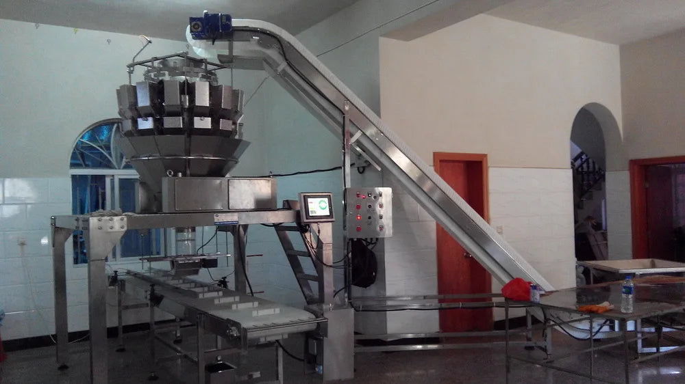High Speed High Accuracy Automatic Weighing Packing and Conveyor System