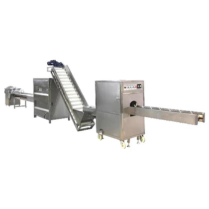 KLS  Onion Peeling and Cutting Machinery Efficient Onion Chopping and Mud Separating Machine for  Processing