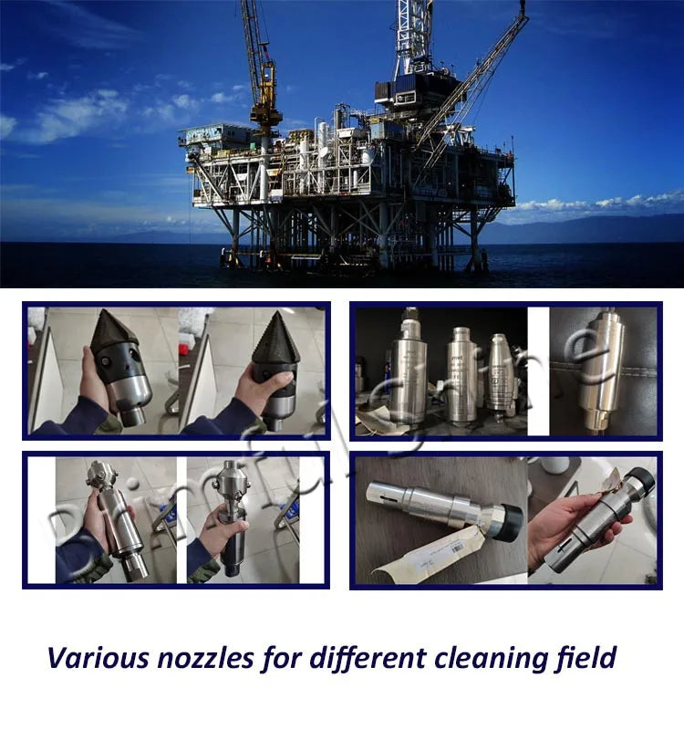 350bar to 3000bar high pressure water blasting reciprocating plunger pump water blasting equipment for sale