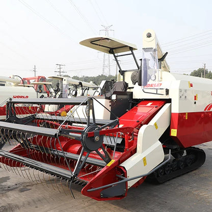 China World Ruilong 4LZ-4.0E Combine Harvester for Rice and Wheat