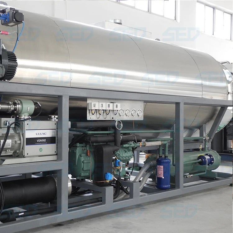 400 kg / batch High Efficiency Large Freeze Dryer Freeze Dryer Industrial