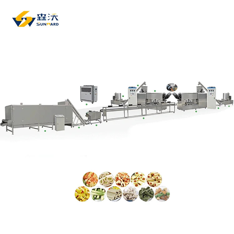 Pet Treats Food Extruder Sticks Food Making Machine Dog Chews Making Production Line Dog Teething Toy