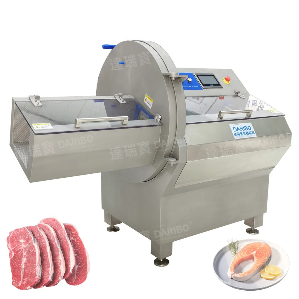 Automatic Frozen Meat Slicing Machine Cheese Ham Cutting Slicer Machine
