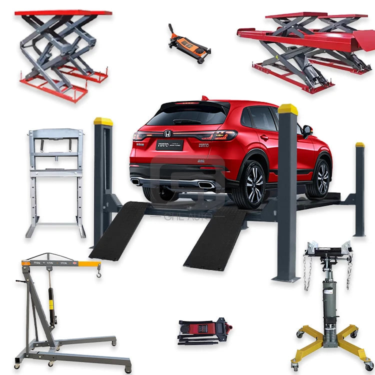 GHL One Stop Service Tire Changer Machine and Balancer Kit Combo Workshop Parts Equipment Solution for Garage