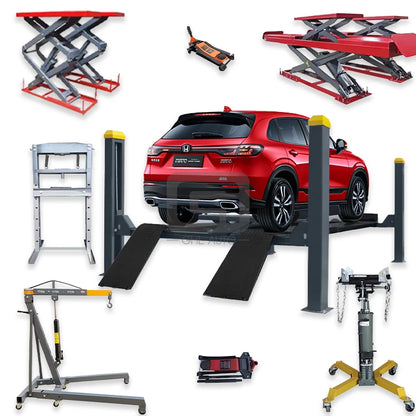 GHL One Stop Service Tire Changer Machine and Balancer Kit Combo Workshop Parts Equipment Solution for Garage