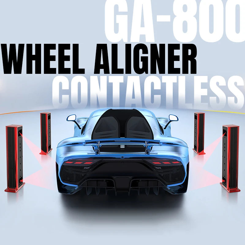 GATmatic Fully Automatic Four Wheel Aligner Wireless Touchless Auto Equipment for Wheel Alignment